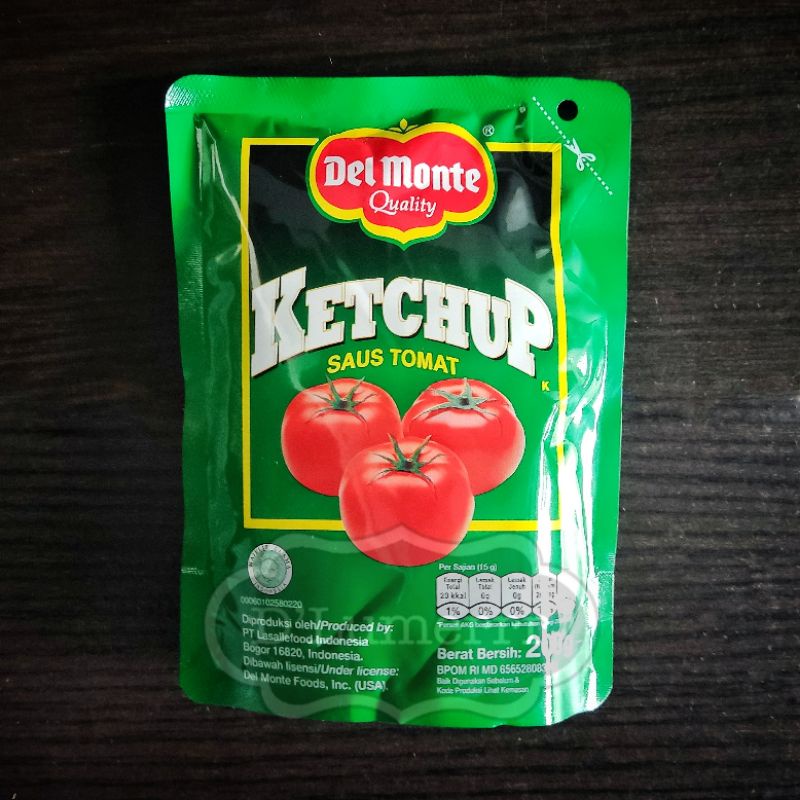 

Saus Tomat Del Monte Kemasan Ekonomis 200gr