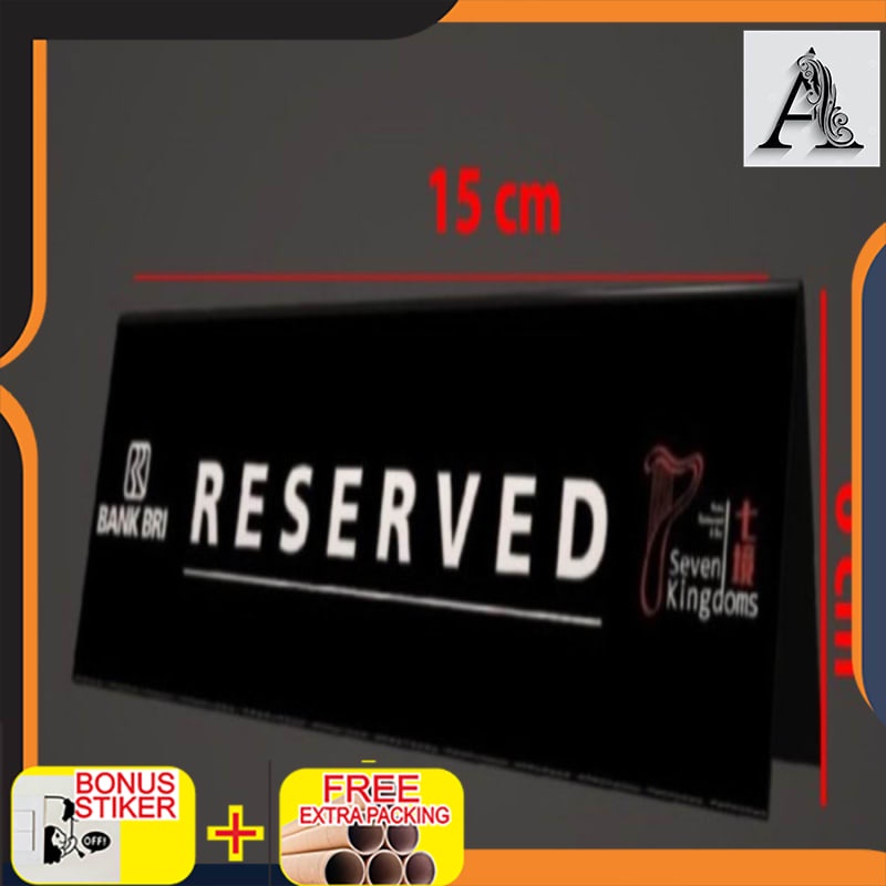 

Promo AKRILIK PREMIUM MC NAMA MEJA / ACRYLIC MEJA PANITIA / PERPUSTAKAAN