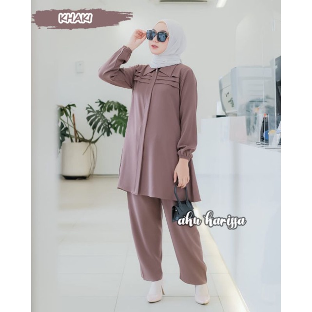 [BRAND AKU KARISSA] SETELAN CELANA TERBARU TEEMURAH ORI LABEL AKU KARISSA