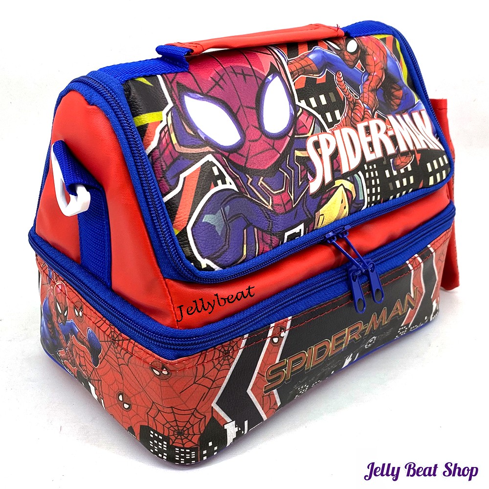 TAS BEKAL SUSUN MODEL RUMAH - SPIDERMAN