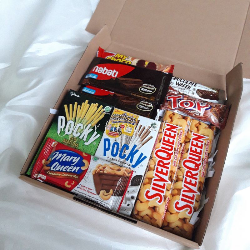 

Snack Box/Silverqueen/Gift Box/Valentine