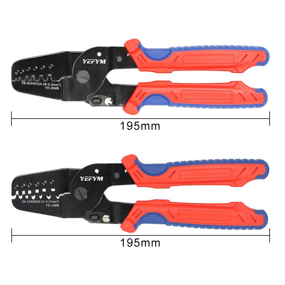 Populer Ferrule Crimp Sets Manual Multifungsi Wire Terminal Insert Spring Ferrule Crimper Plier Alat Crimper Kawat