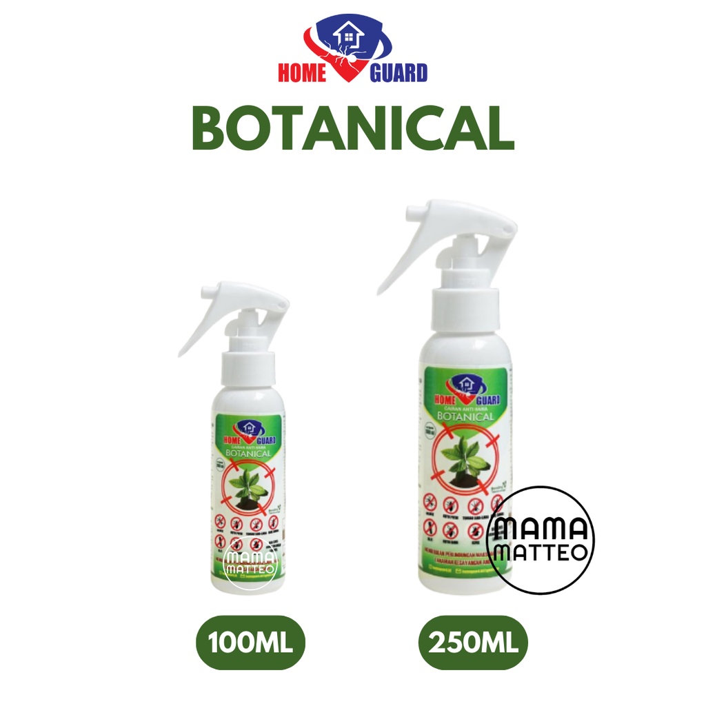 HOME GUARD Botanical 100ml 250ml Anti Hama Tanaman / Kutu Putih / Ulat Daun / Agas Jamur