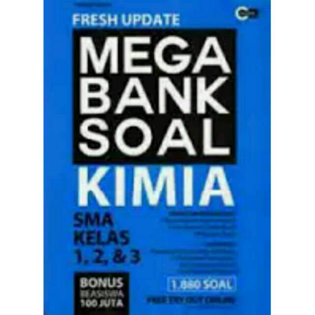 Fresh Update Mega Bank Soal Kimia SMA Kelas 1, 2, & 3