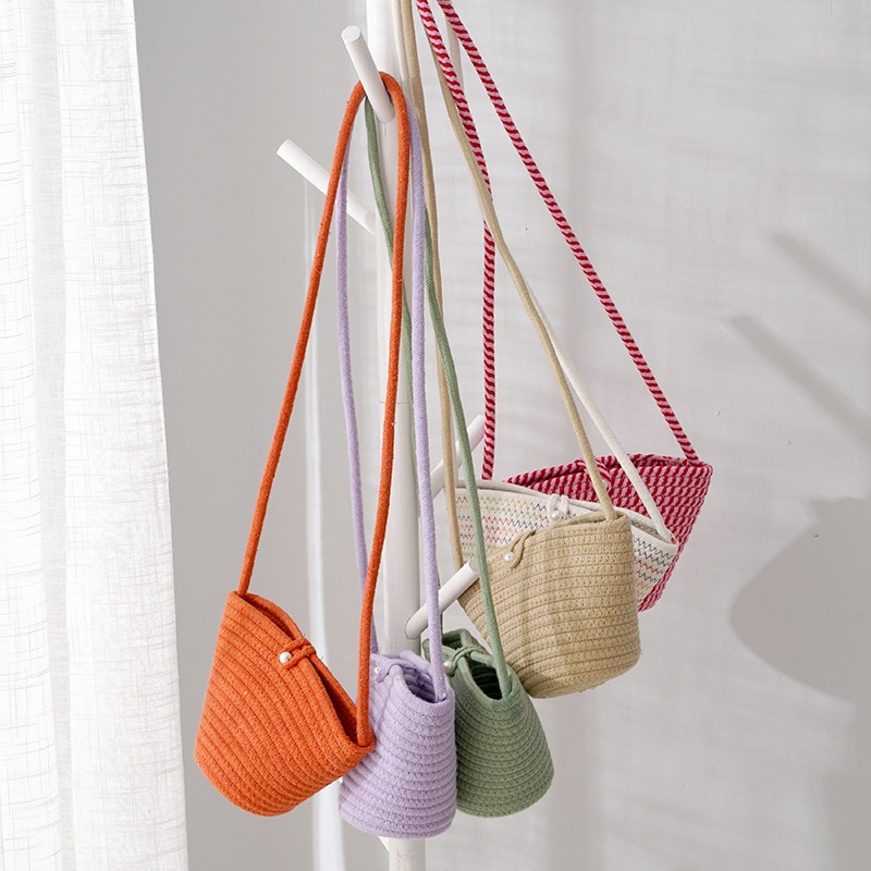 ROPE Tas Selempang Wanita Bahu Sale Sling Bag Rajut Import Kecil fashion konser Jerami Remaja Mini Emory Casual Kondangan Lucu Style Chikoisme
