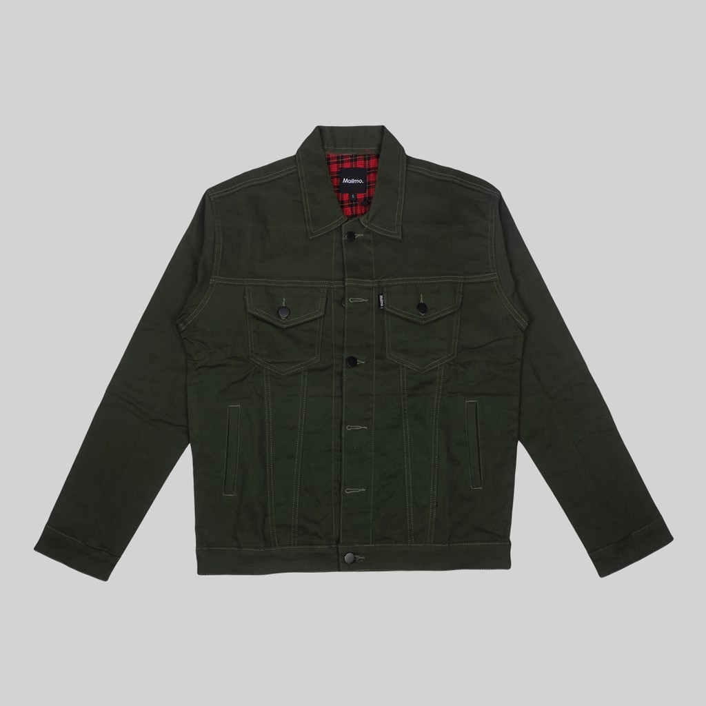 Mailmo Trucker Jacket Noodle Army
