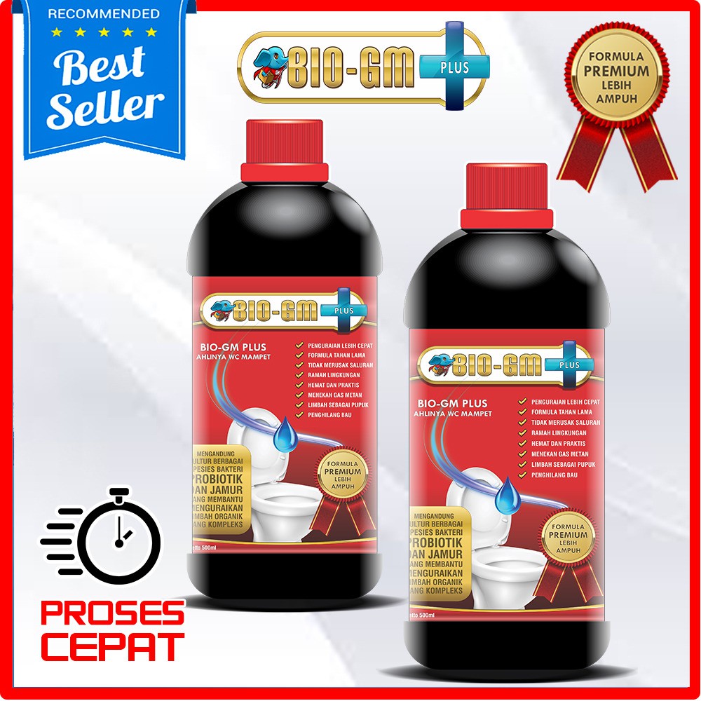 Obat WC Mampet BIO GM PLUS solusinya