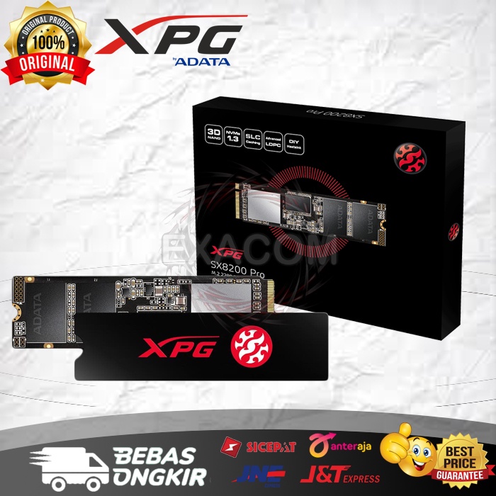 SSD Adata XPG SX8200 Pro 1 TB PCIe Gen3x4 M.2 SSD