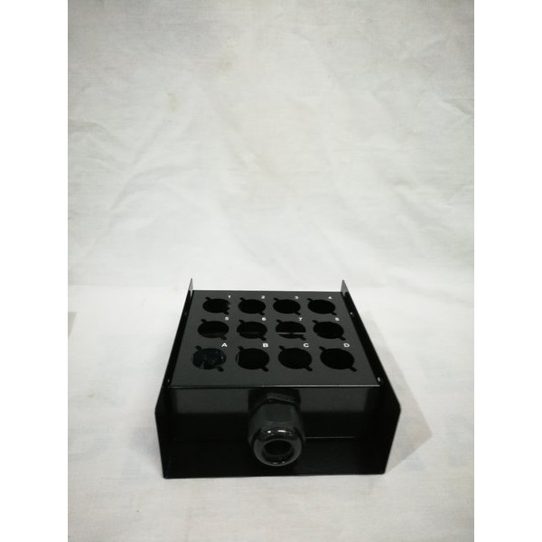 Box Snake Box Kosong 12 Channel STX BS-12 Terminal Snake Cable STX Bahan Plat Besi Tebal