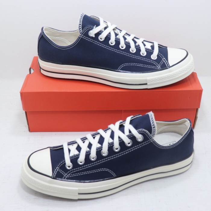 Sepatu Converse Original CHUCK 70 OX / 164590C - Obsidian (Size 44)
