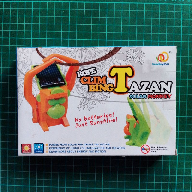 ROPE CLIMBING TARZAN "MONKEY SOLAR" Mainan monyet Sel Surya