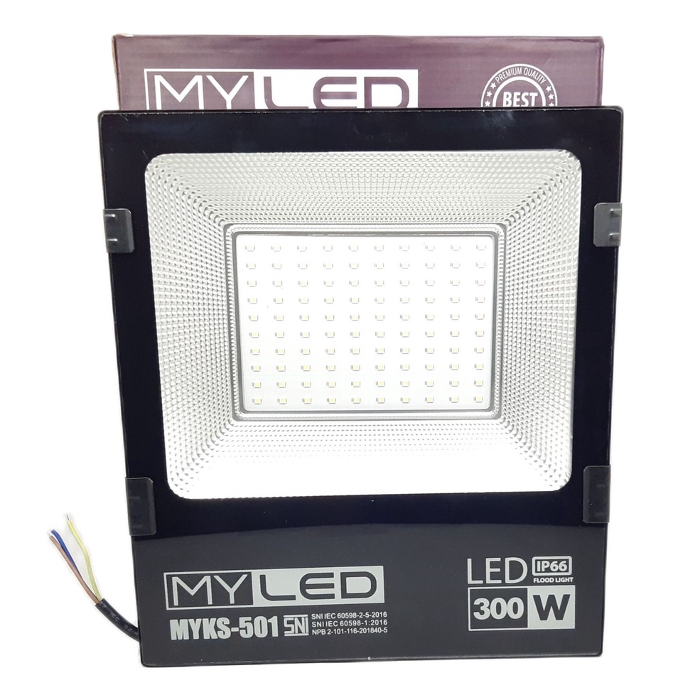 MYLED Lampu LED Sorot / Lampu Tembak Flood Light 300 Watt