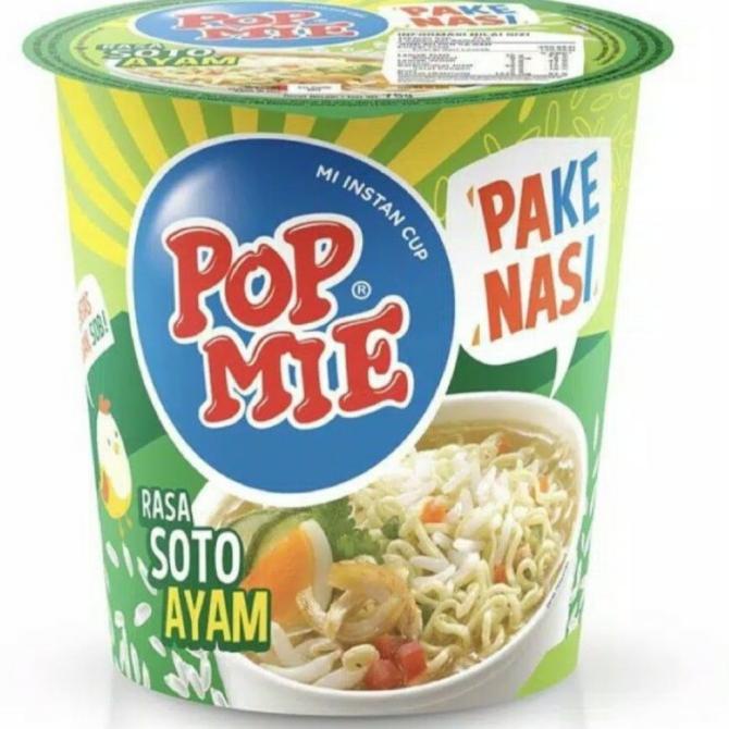 

```````] Pop Mie Pakai Nasi Rasa Soto Ayam