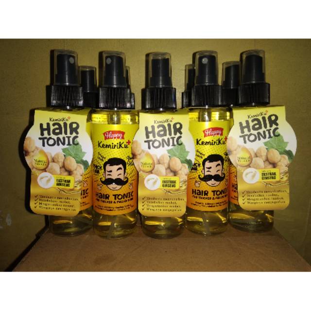 HAPPY KEMIRIKU , Hair Tonic 125ml (BPOM)