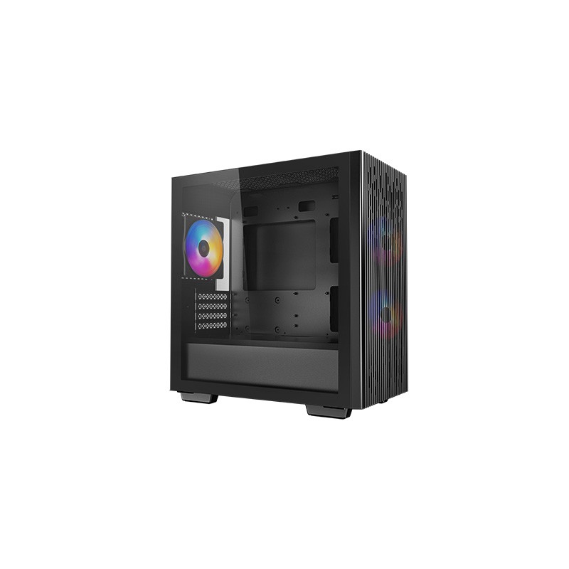 Gaming Case DeepCool Matrexx 40 3FS - mATX Casing Komputer PC Black