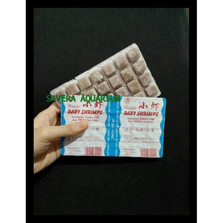 

(Gojek) Udang Rebon Beku / Frozen Baby Shrimp Terlengkap
