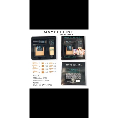 Paket Kosmetik Maybelline Super Lengkap / Paket Kosmetik / Make Up Kecantikan / Kecantikan / Kosmetik Lengkap / Kosmetik / Make Up Set Maybelline