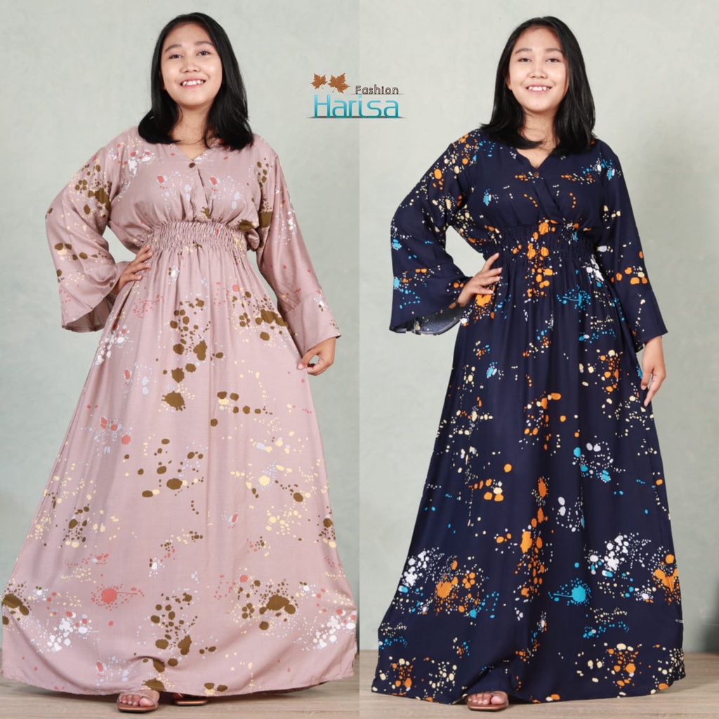 Dress Lonceng Vector Rayon Super