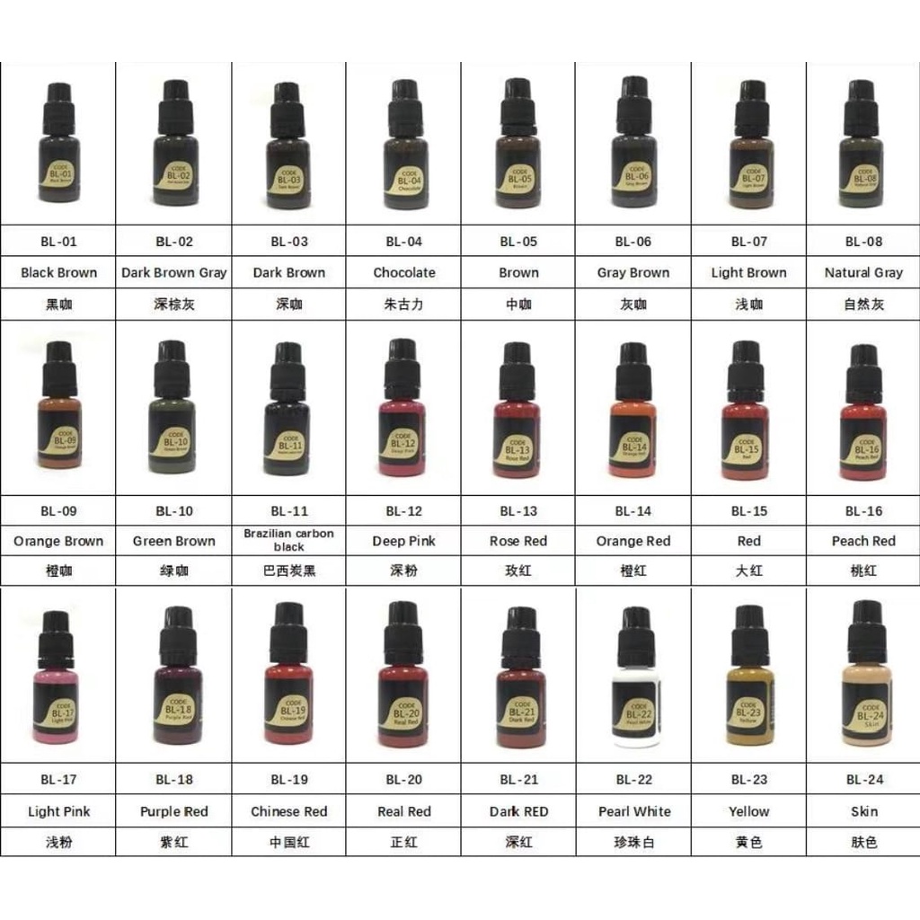 BO LIN TINTA SULAM ALIS BIBIR/ TINTA UNTUK SULAM BIBIR