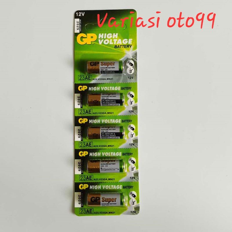 Baterai Remot Mobil Motor Baterai bell Rumah GP 23A / GP 27A 12Volt