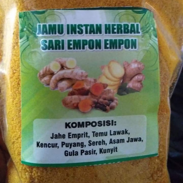 

Jamu instan empon empon