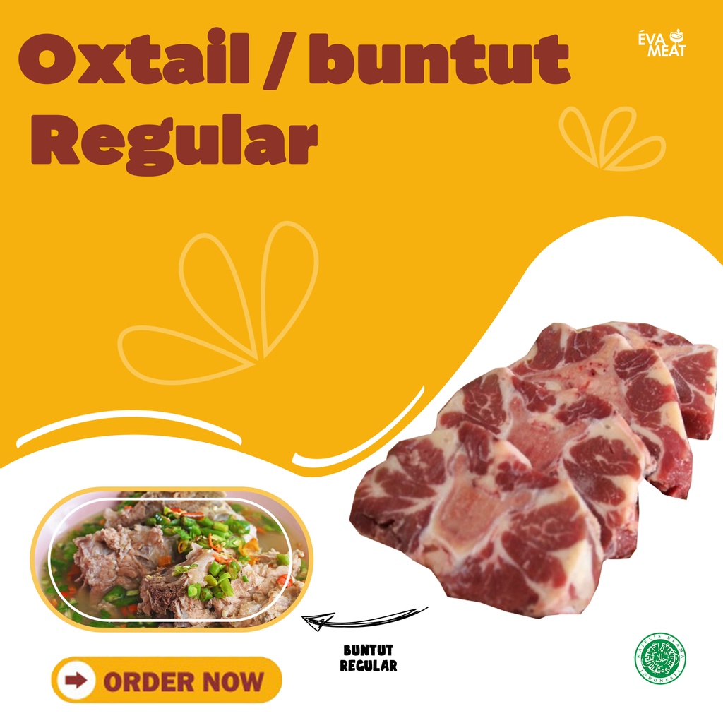 

Oxtail Sapi regular / Buntut Sapi Regular