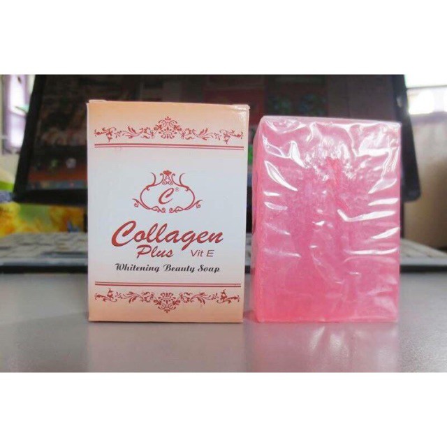 SABUN COLLAGEN / Colagen Soap Plus VIT E Whitening Soap