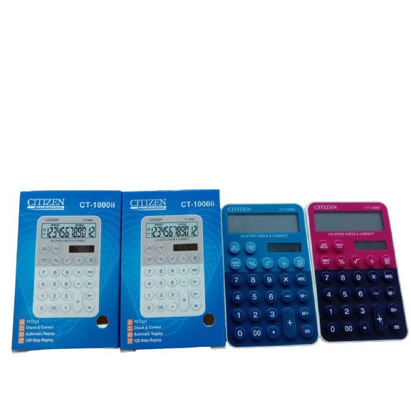 

Kalkulator Citizen 1000ii Warna CT-1000ii CT 1000 Calculator