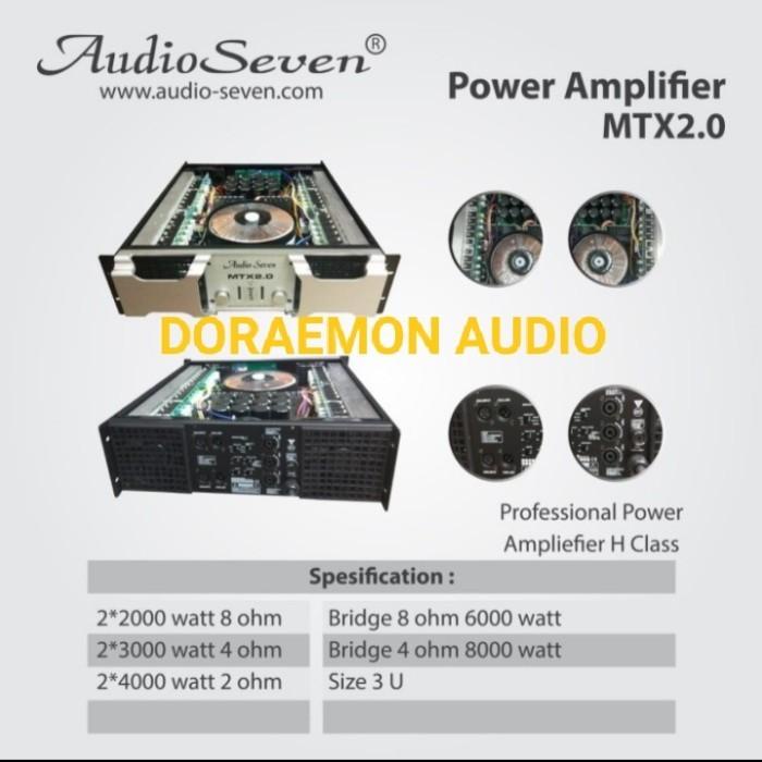 Power Audio Seven Mtx 2.0 Original