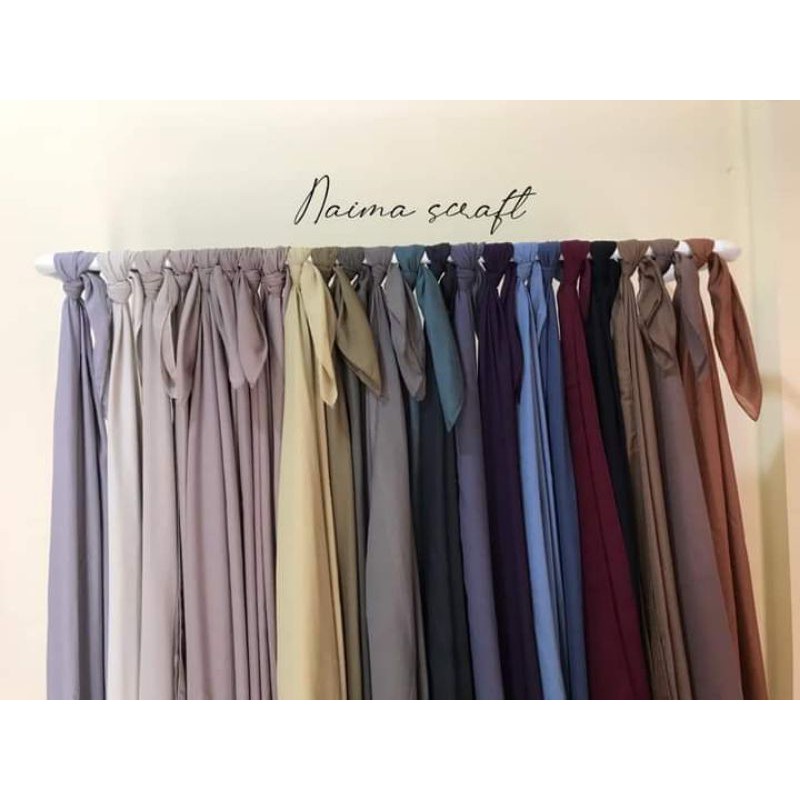 Hijab Segiempat NAIMA SCARFT ORIGINAL BY LR