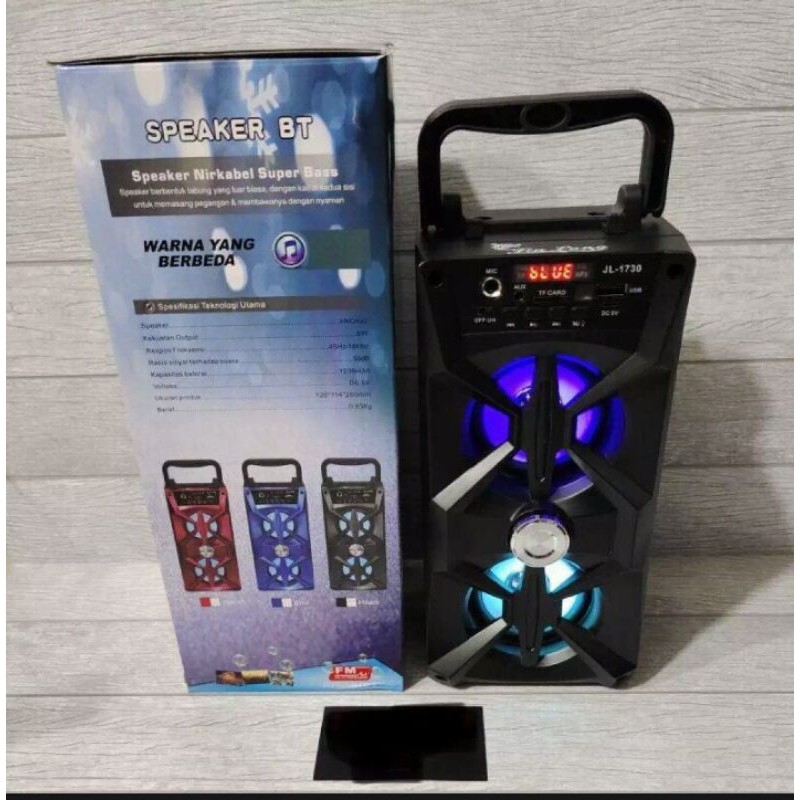 Speaker bluetooth Karaoke + Mic-Radio FM JL 1730