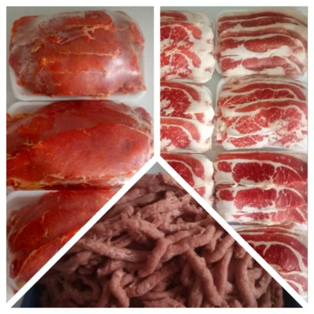 

Daging Slice, Daging Giling