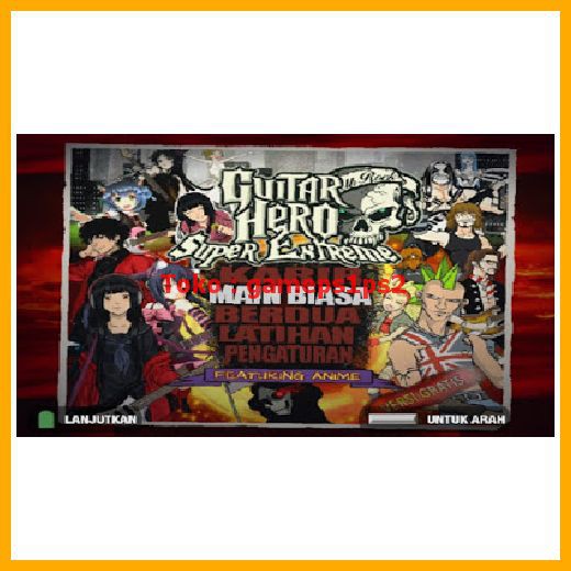 Guitar Hero Super Extreme Vol 1 - Kaset ps2