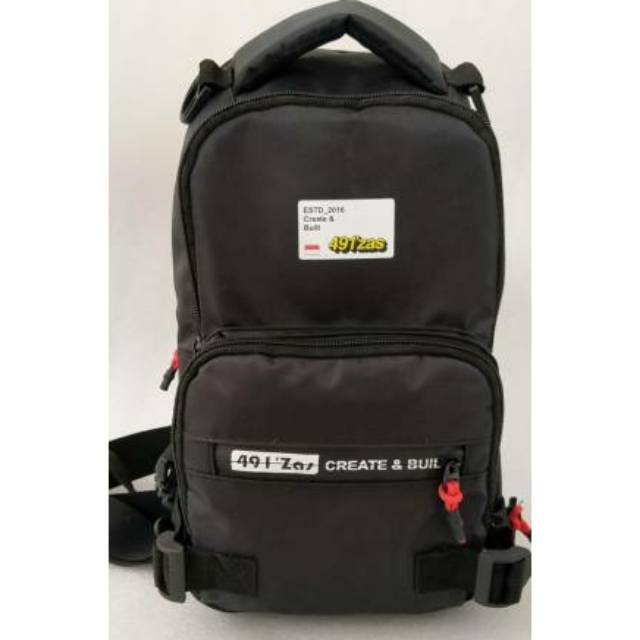 Tas selempang sling bag waistbag anti air ransel selempang bisa bayar ditempat cod