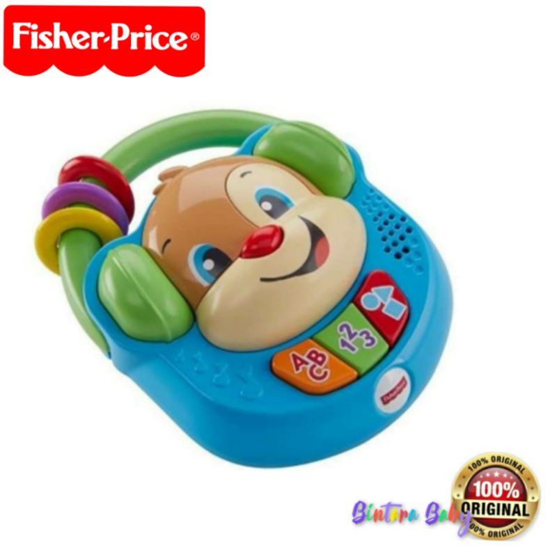 Fisher Price Learning Puppies Laugh and Learn music player Mainan Edukasi Anak