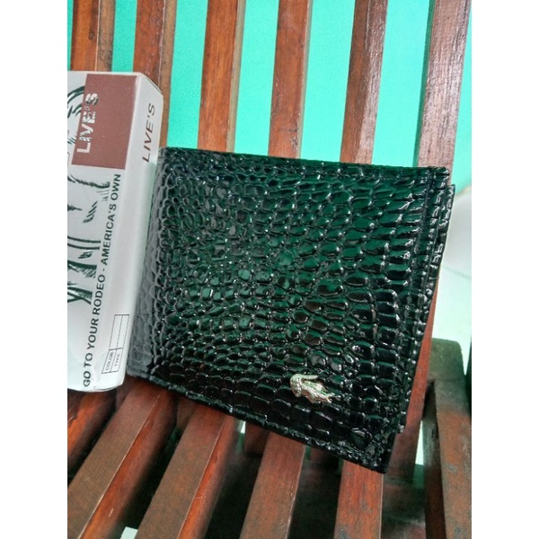 DOMPET LIPAT IMPOR CROCODILE DOMPET PRIA WANITA