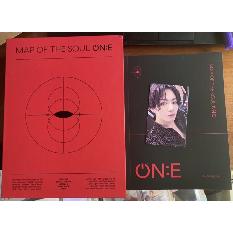 [READY STOCK] BLURAY MOTS ONE PC JUNGKOOK JK JIMIN FULLSET