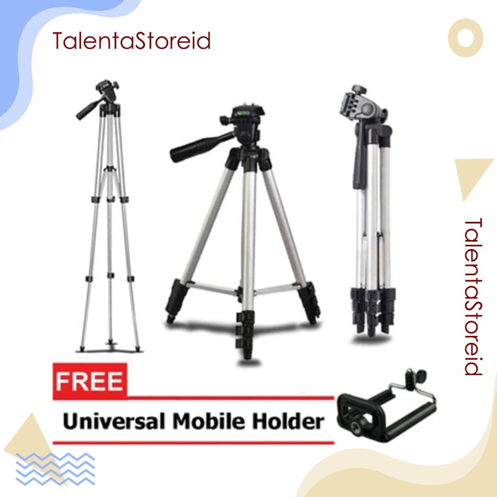 TRIPOD 1 METER WT-3110 FREE Holder U Medium