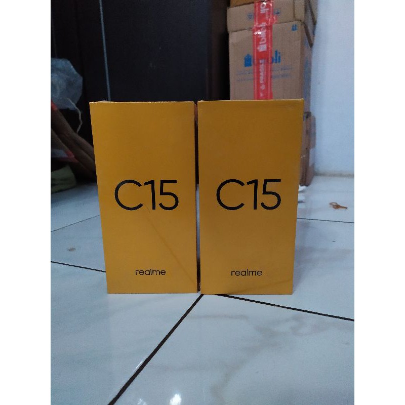RealMe C15 RAM 4/64 garansi resmi RealMe