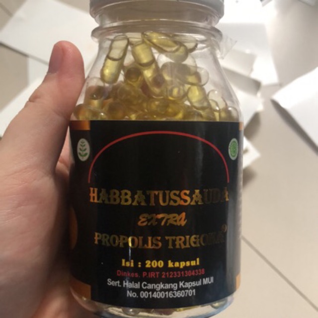 HABATUSAUDAH + PROPOLIS 200butir