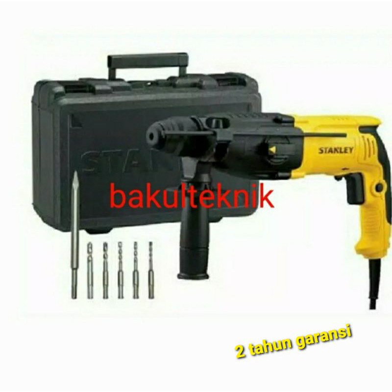 bor stanley shr263 ka 3mode sds plus rotary hammer bor bobok tembok stanley