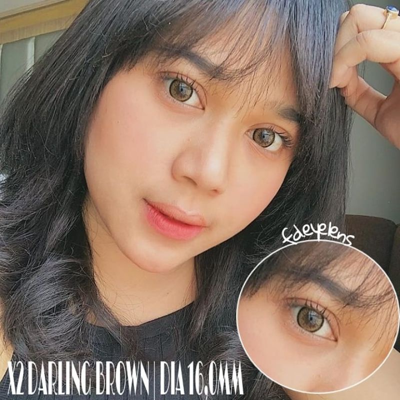 SOFTLENS X2 DARLING BROWN