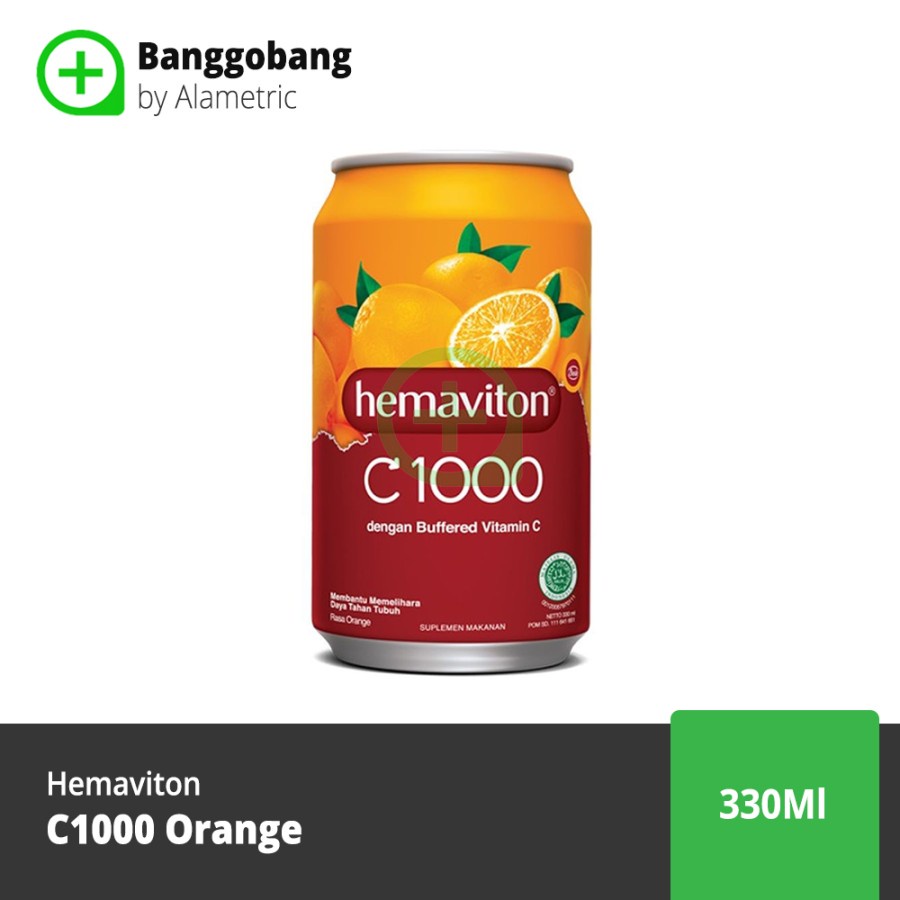 

Hemaviton Health Drink Vitamin C1000 Orange 330Ml - Banggobang