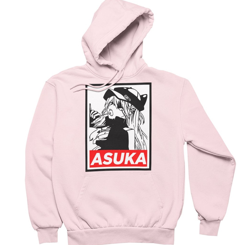 Hoodie Asuka Langley Neon Genesis Evangelion Anime Manga Premium