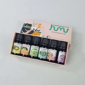 Pure Aroma Essential Fragrance Oil Minyak Aromatherapy 6 in 1 10ml