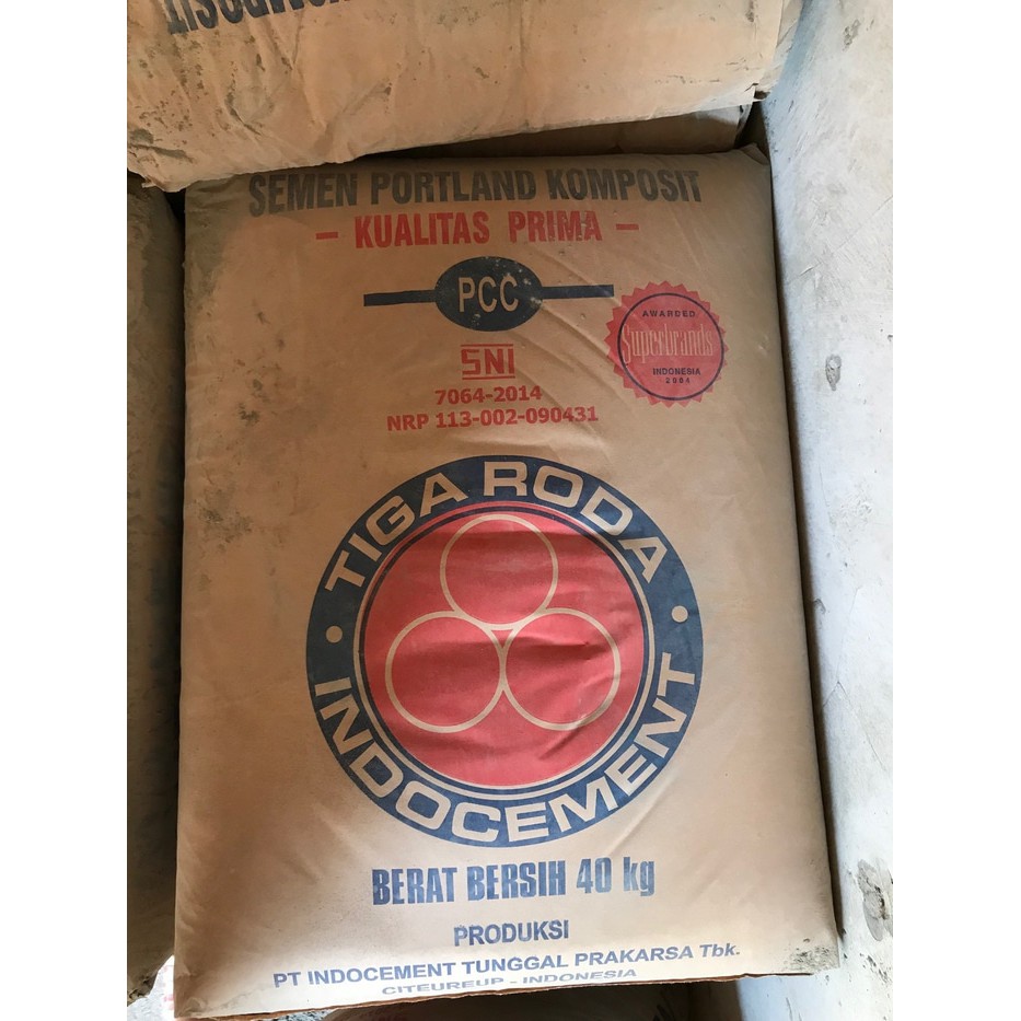Semen tiga Roda 40Kg h   arga per zak | Shopee Indonesia