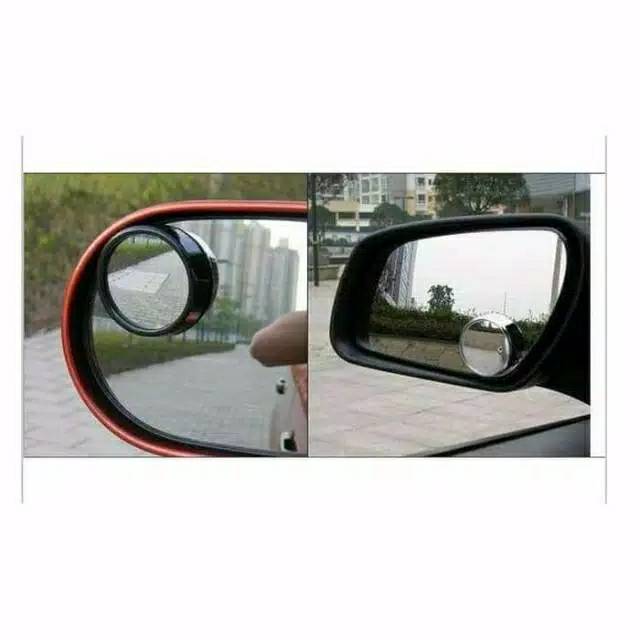 Blind spot Mirror / Kaca Cembung 1pcs Tambahan Untuk Spion (Wide Angle)