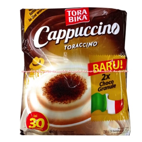 Torabika Cappuccino Isi 30sachet Kopi Bubuk Instan Tora Bika Capucino Kapucino Kopi Instan Sachet 30 pcs