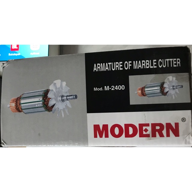 Armature of marble cutter