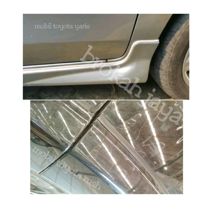 KARET LIS BODY KIT ATAU SPAKBOR FENDER HITAM